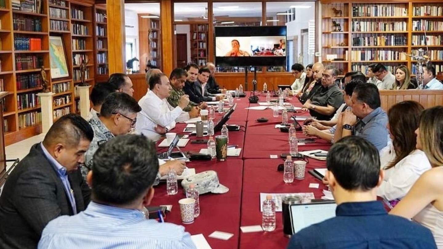 Sesión de Mesa Estatal de Seguridad